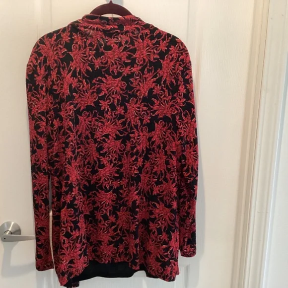 JM Collection woman’s top. Size 1x. - Picture 8 of 9